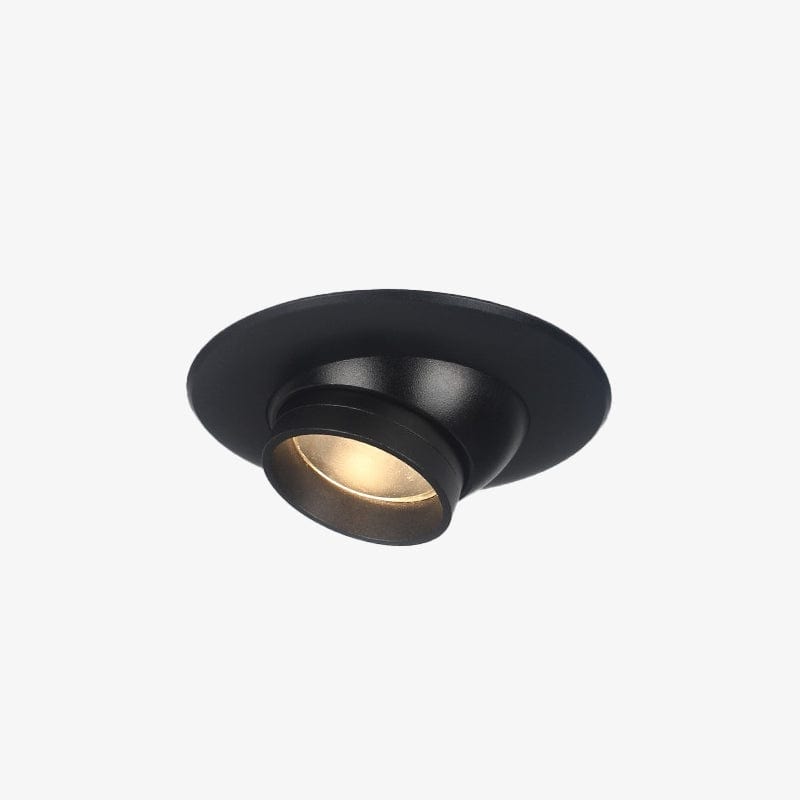 Modern Ormond LED Recessed Spot Light Black Norenza