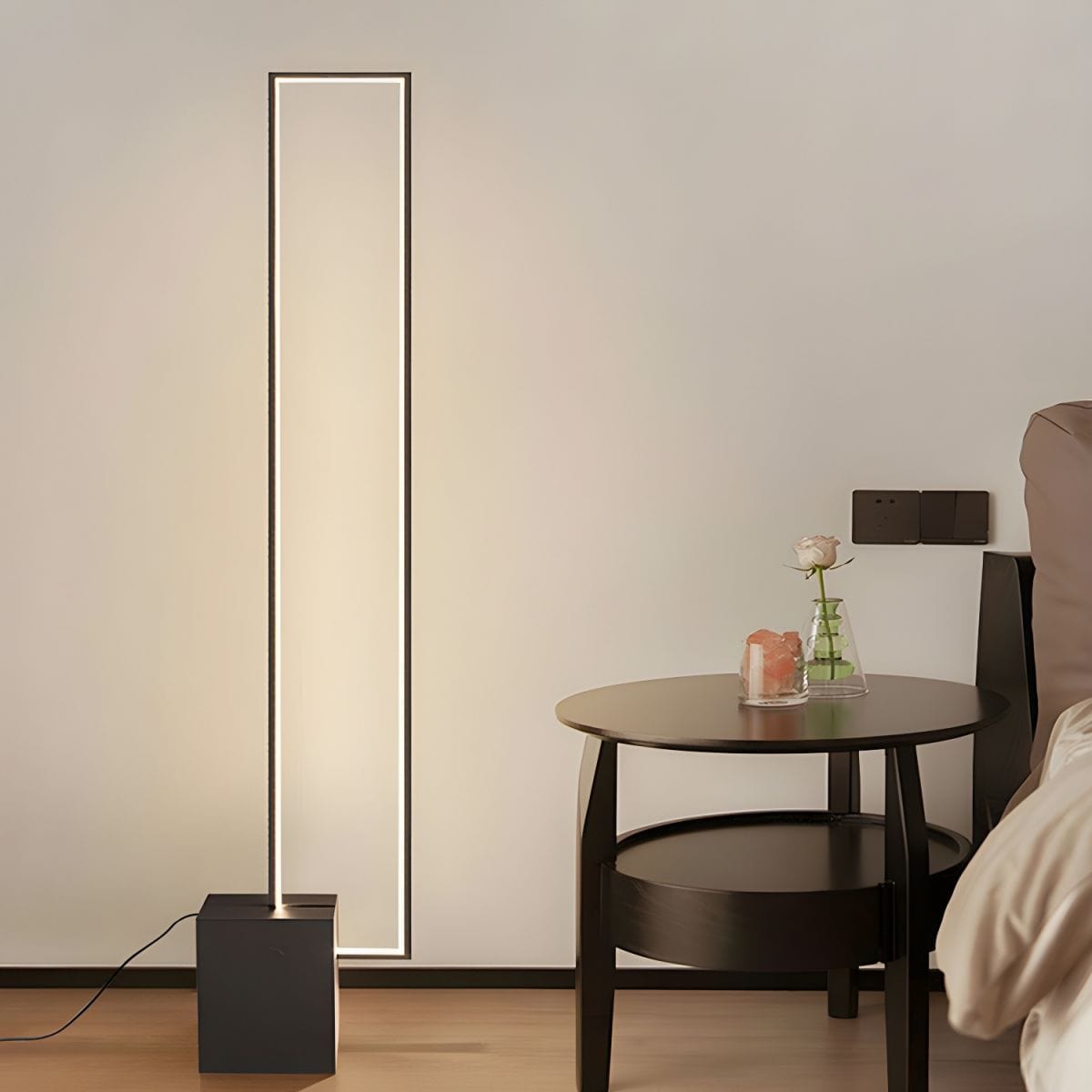 Modern Rectangular LED Floor Lamp Norenza