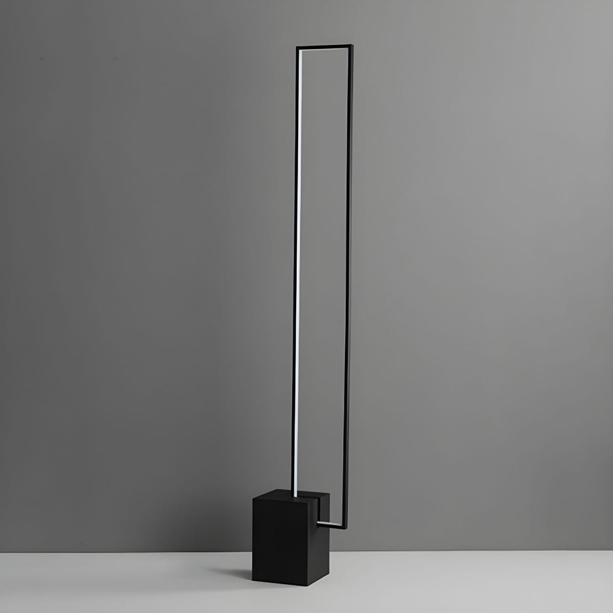 Modern Rectangular LED Floor Lamp Norenza