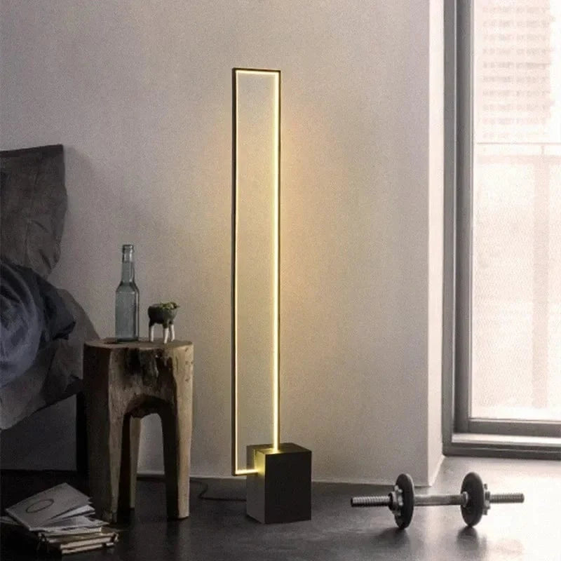 Modern Rectangular LED Floor Lamp Norenza