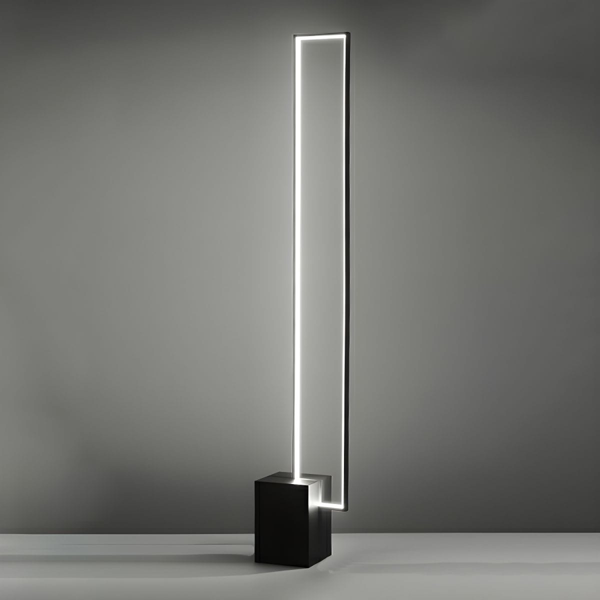 Modern Rectangular LED Floor Lamp Norenza