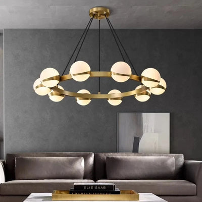 Modern Round LED Design Chandelier