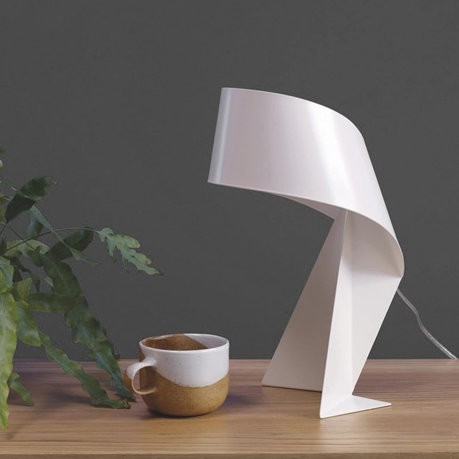 Modern Round LED Desk or Nightstand Lamp Norenza
