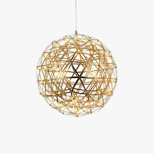 Modern Round LED Pendant Light Gold / 15.7 in (40cm) Norenza