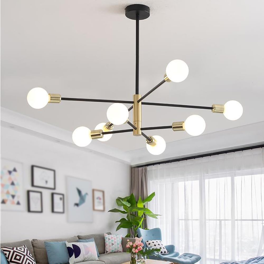 Modern Sputnik Satellite Pendant Light with 2/4/8 Heads Norenza