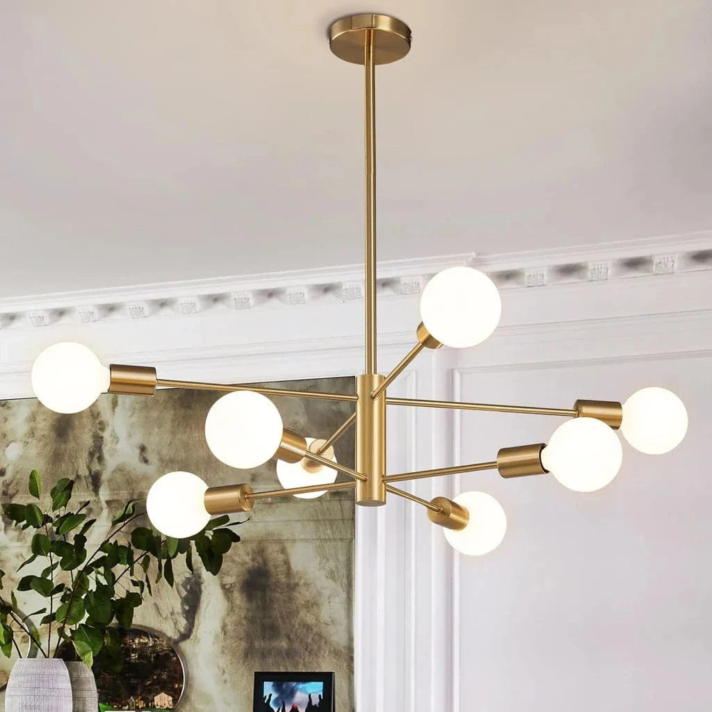 Modern Sputnik Satellite Pendant Light with 2/4/8 Heads Norenza