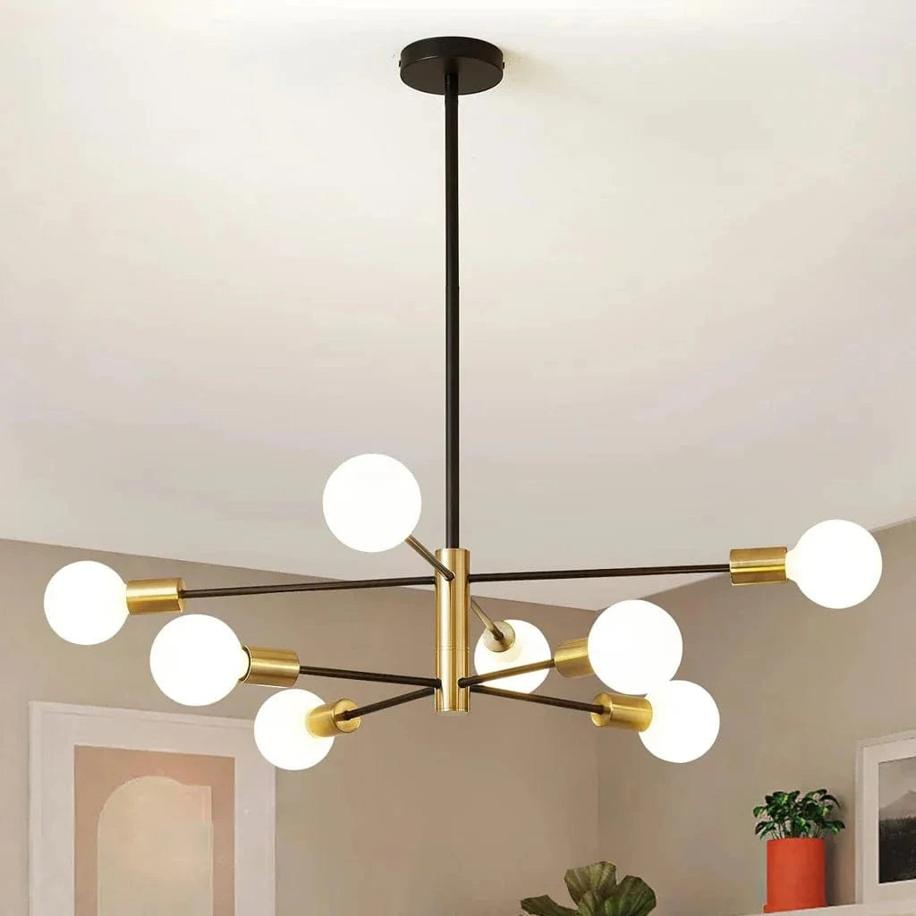 Modern Sputnik Satellite Pendant Light with 2/4/8 Heads Norenza