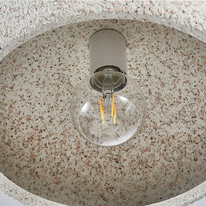 Modern Stone-Style Ceiling Light Fixture Kery Norenza