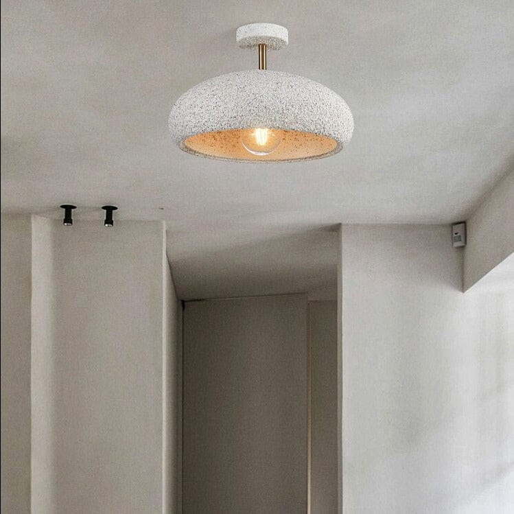 Modern Stone-Style Ceiling Light Fixture Kery Norenza
