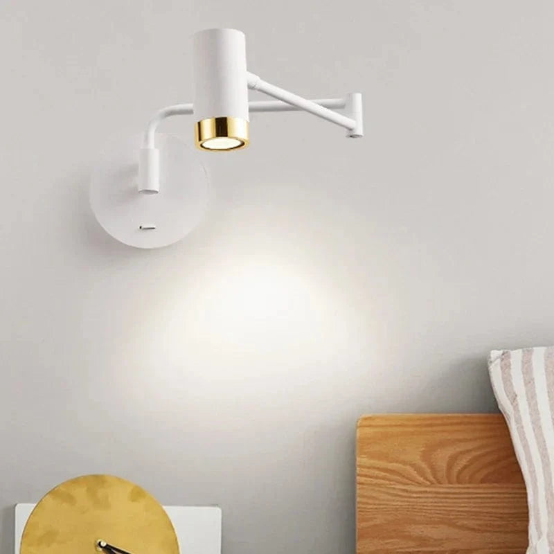 Modern Telescopic Bedside Lamp - Creative Minimalist Design Norenza
