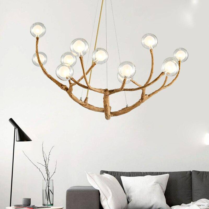 Modern Tree Branch Design Chandelier with Multiple LED Lights Norenza