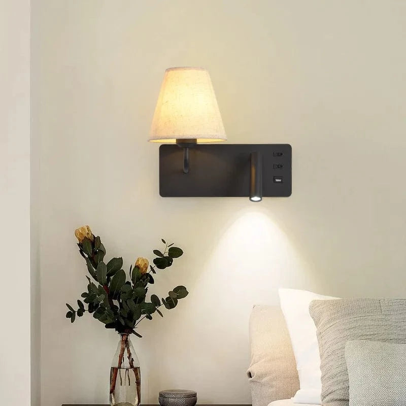 Modern USB Indoor LED Wall Sconce Norenza