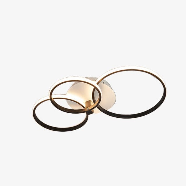 Modern Vexler LED Ring Ceiling Light 3 rings Norenza