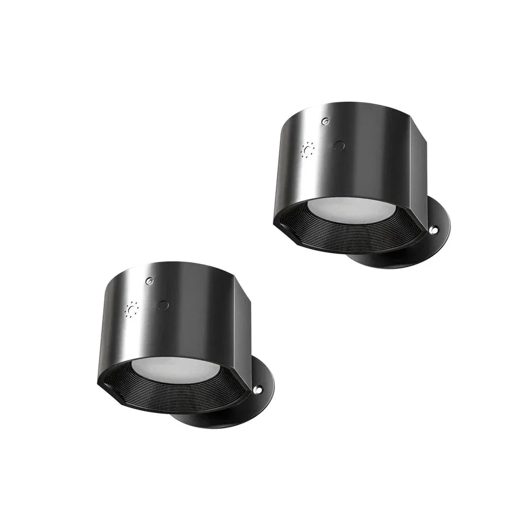Modern Wall Spot Lamp Black / 2-Pack Norenza