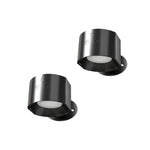 Modern Wall Spot Lamp Black / 2-Pack Norenza