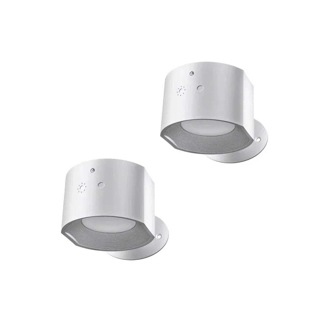 Modern Wall Spot Lamp White / 2-Pack Norenza