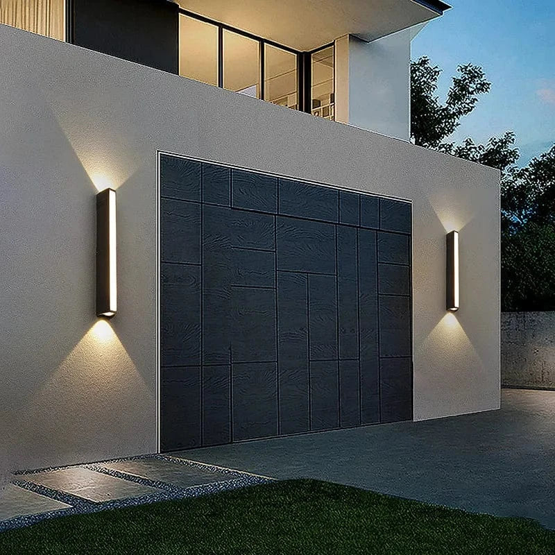 Modern Waterproof LED Wall Sconce for Outdoor Use Norenza