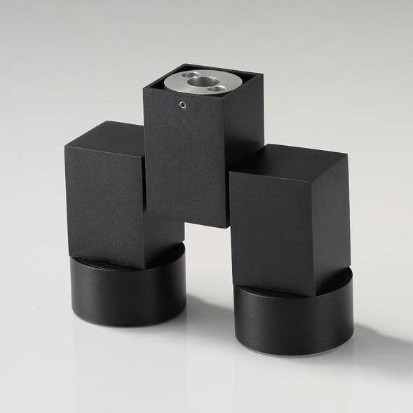 Modern White Aluminum Double LED Spotlight Norenza