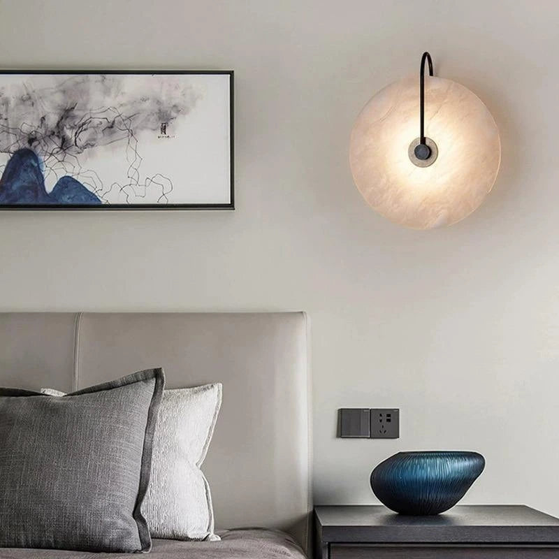 Natural Marble LED Wall Sconce