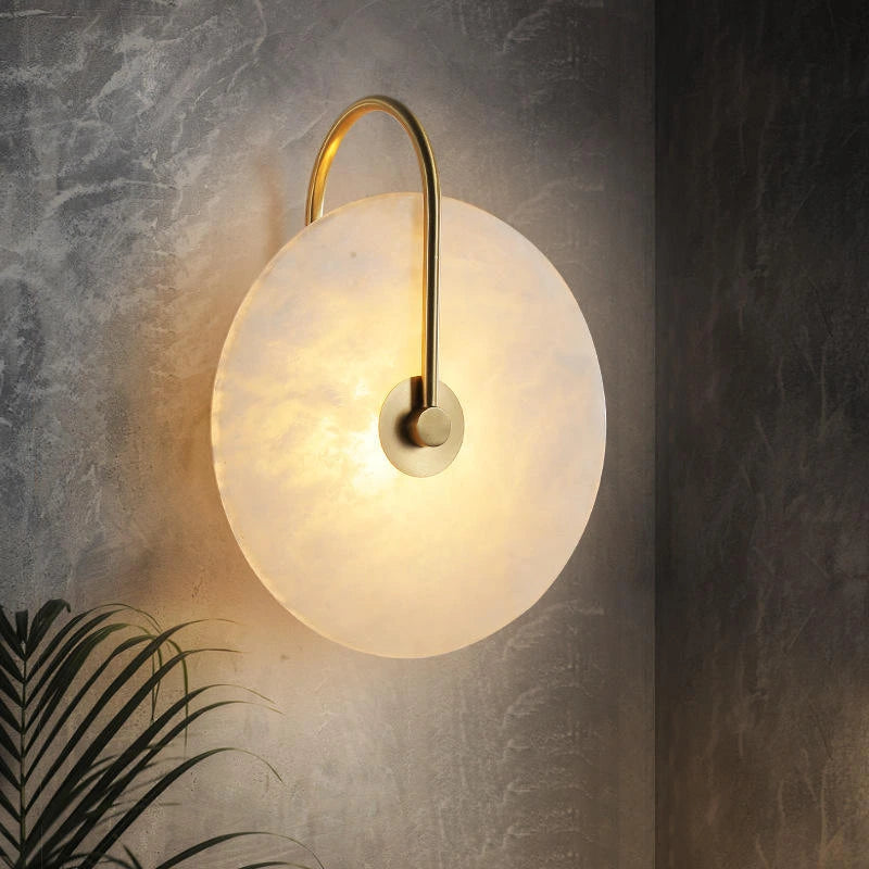 Natural Marble LED Wall Sconce