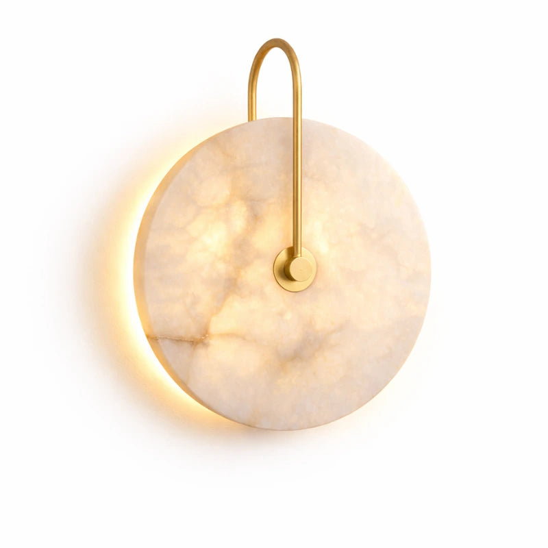 Natural Marble LED Wall Sconce