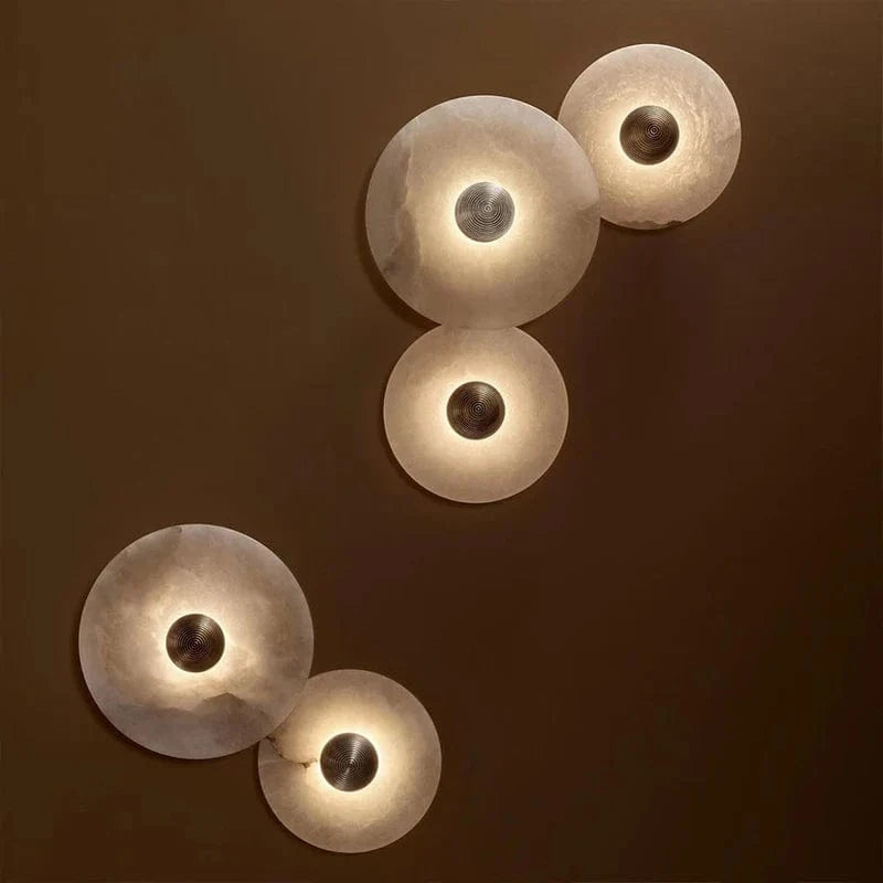 Natural Marble LED Wall Sconce Norenza