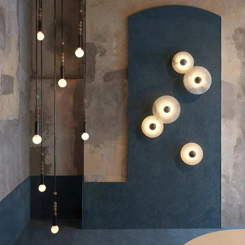 Natural Marble LED Wall Sconce Norenza