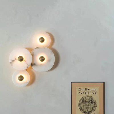 Natural Marble LED Wall Sconce