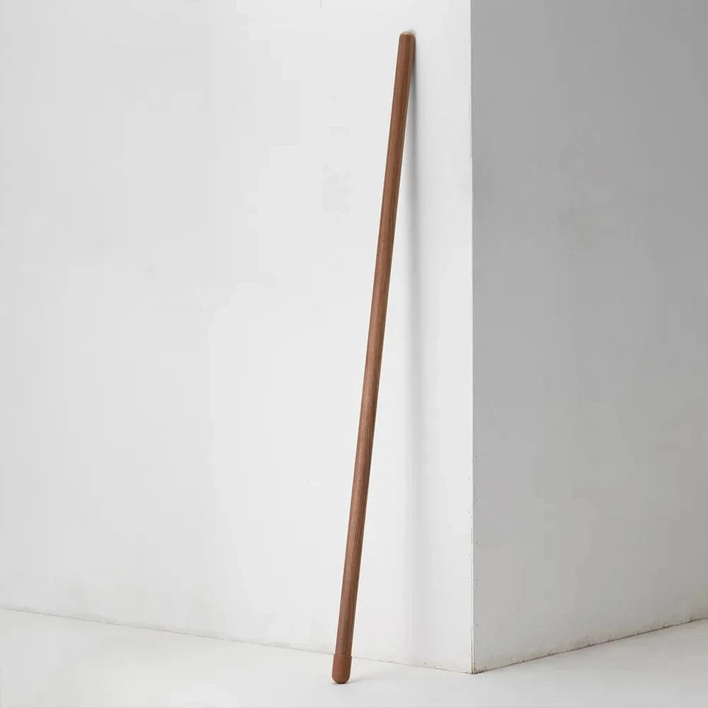 Nordic Black Walnut Ash Wall-Mounted Floor Lamp for Bedroom and Living Room LED Ambient Light Walnut Norenza