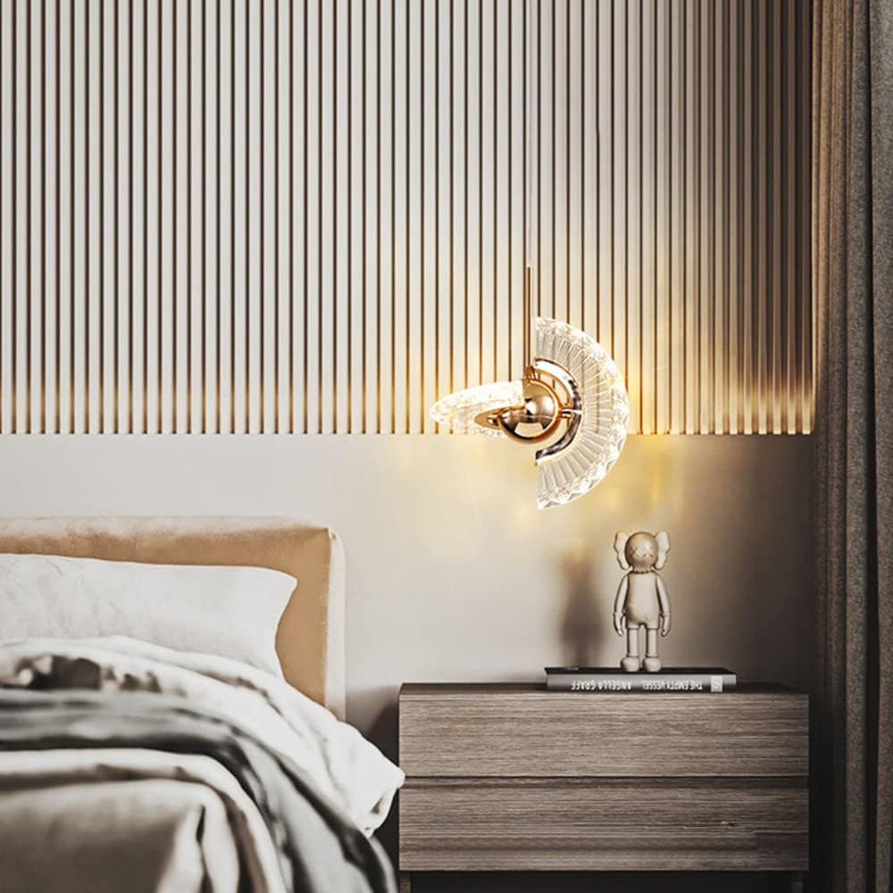 Nordic Crystal LED Ceiling Light Chandelier for Living Room & Bedroom Norenza