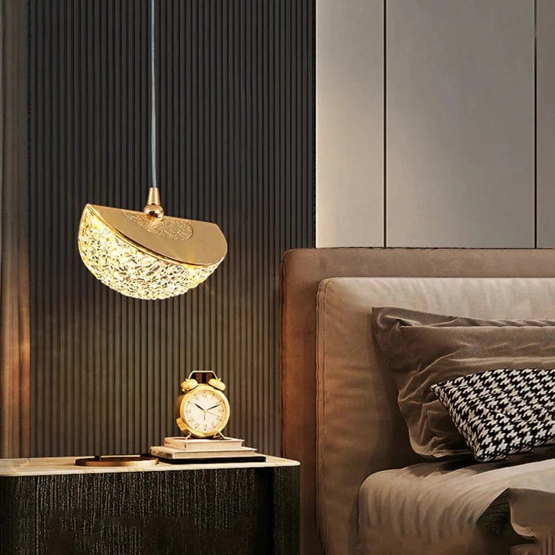 Nordic Crystal LED Ceiling Light Chandelier for Living Room Bedroom TYPE C Norenza