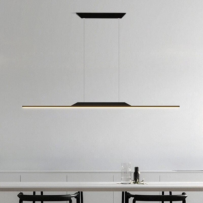 Nordic Flat Line Pendant Light for Kitchen and Bar Norenza