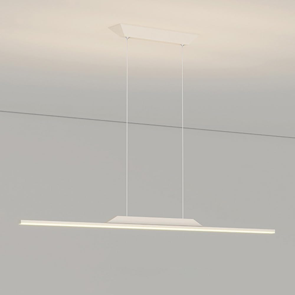 Nordic Flat Line Pendant Light for Kitchen and Bar White Norenza