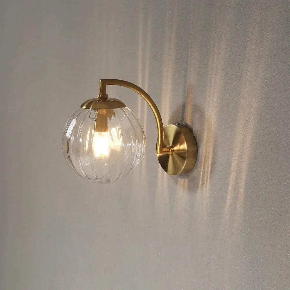 Nordic Glass LED Wall Sconce Norenza