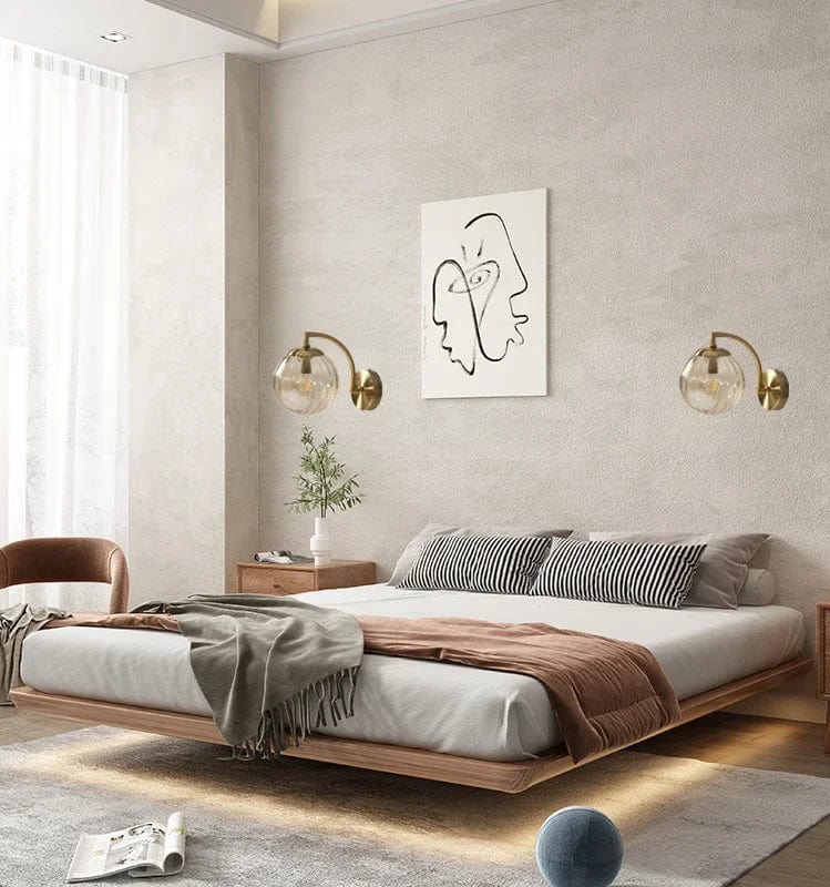 Nordic Glass LED Wall Sconce Norenza