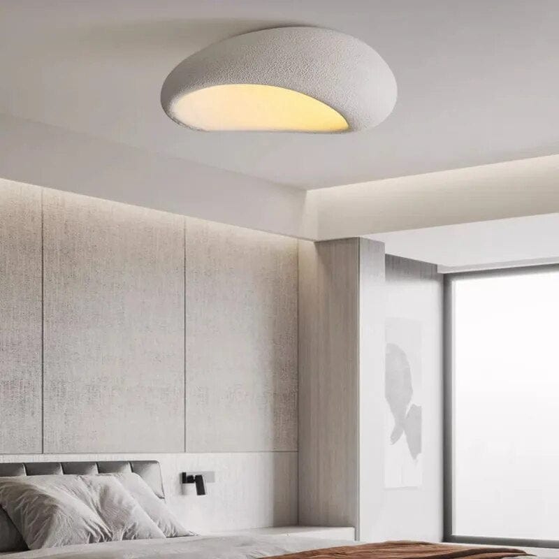 Nordic LED Egg Tart Ceiling Light White Norenza