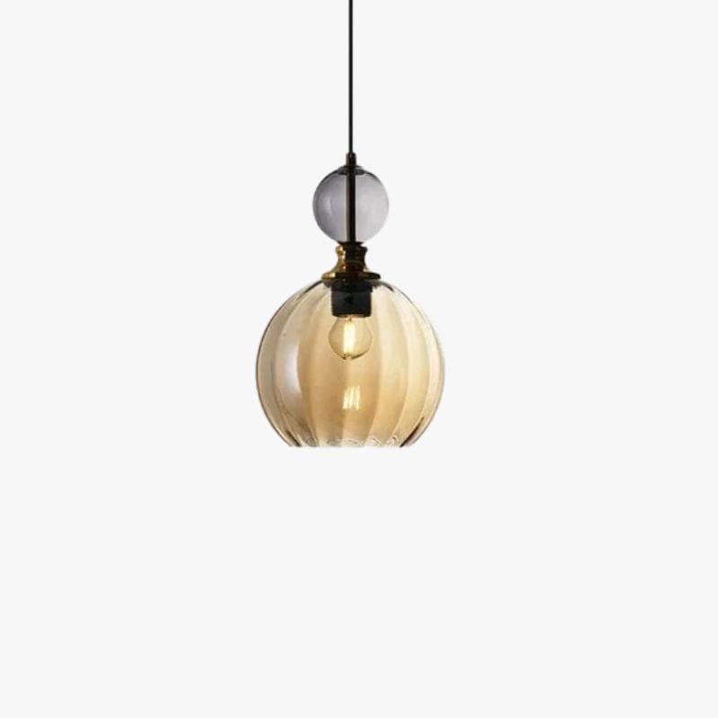 Nordic LED Glass Pendant Light Beige / 1 light Norenza
