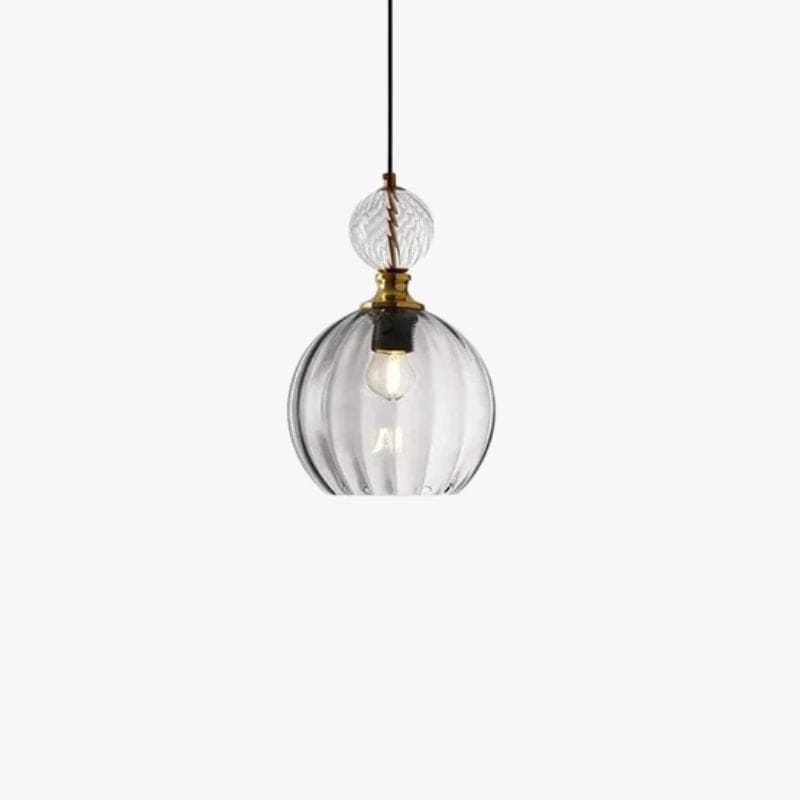 Nordic LED Glass Pendant Light Gray / 1 light Norenza