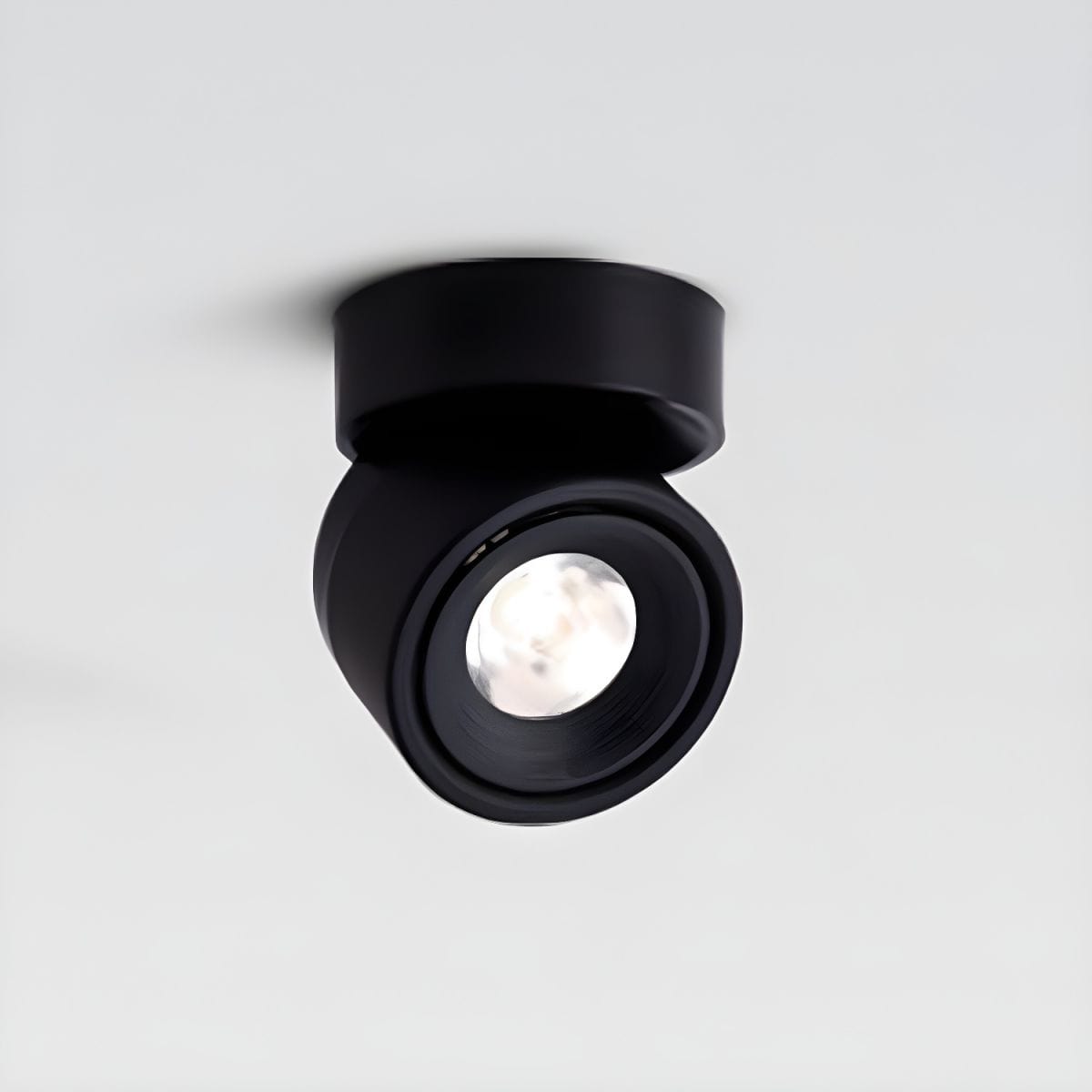 Nordic LED Surface Mounted Spotlights - Adjustable & Foldable Black Norenza