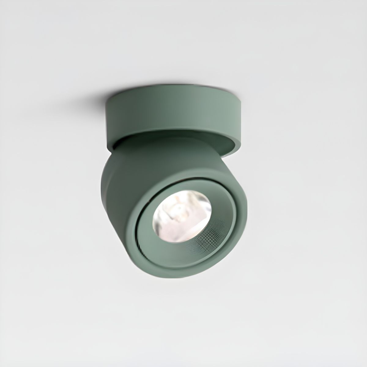 Nordic LED Surface Mounted Spotlights - Adjustable & Foldable Green Norenza