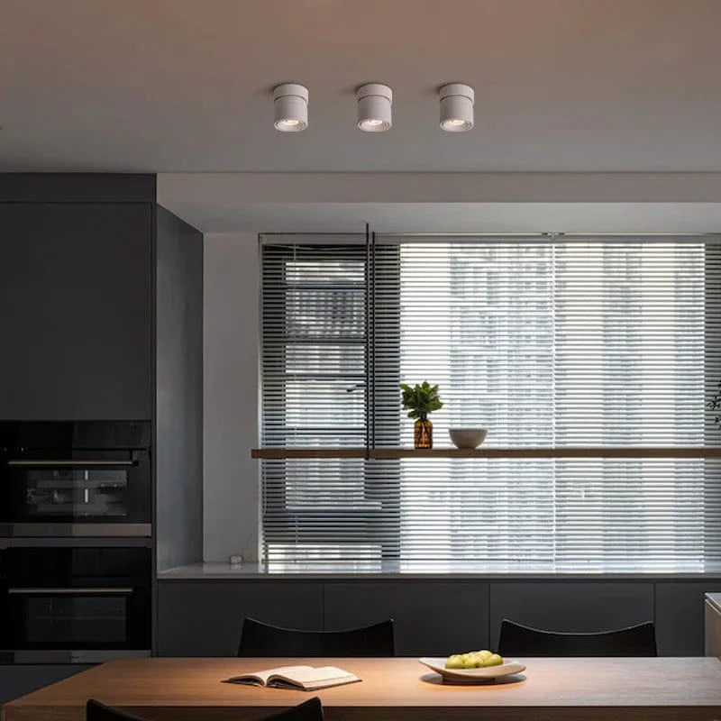 Nordic LED Surface Mounted Spotlights - Adjustable & Foldable Norenza