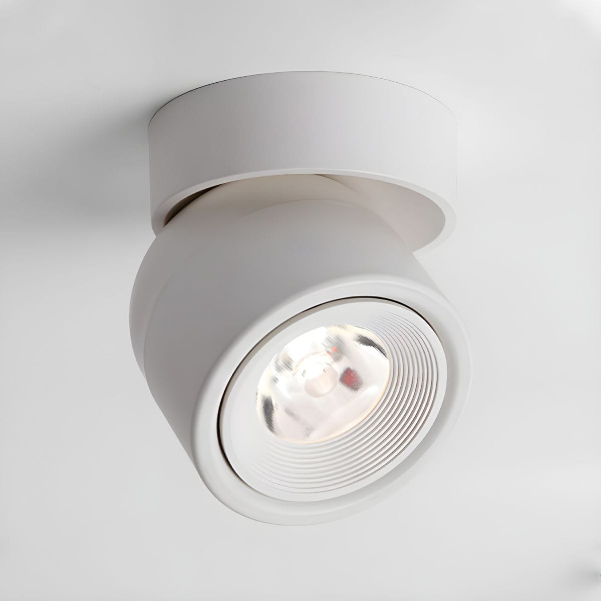 Nordic LED Surface Mounted Spotlights - Adjustable & Foldable White Norenza
