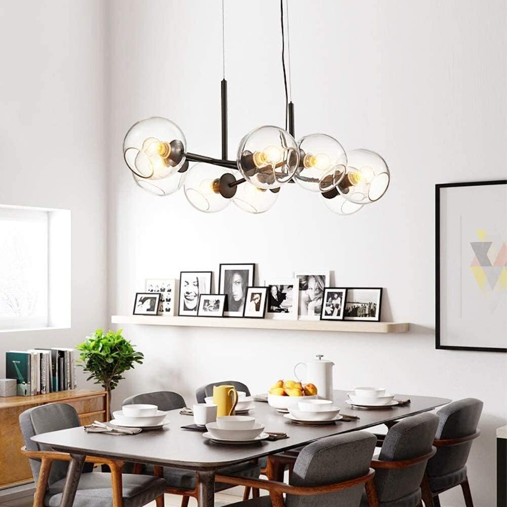 Creative Glass Sphere Pendant Light Design
