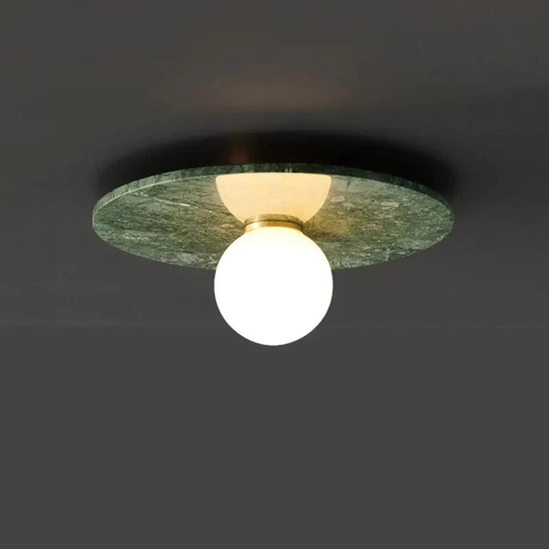 Nordic Marble Ceiling Light for Living Room & Bedroom Decor Green Norenza