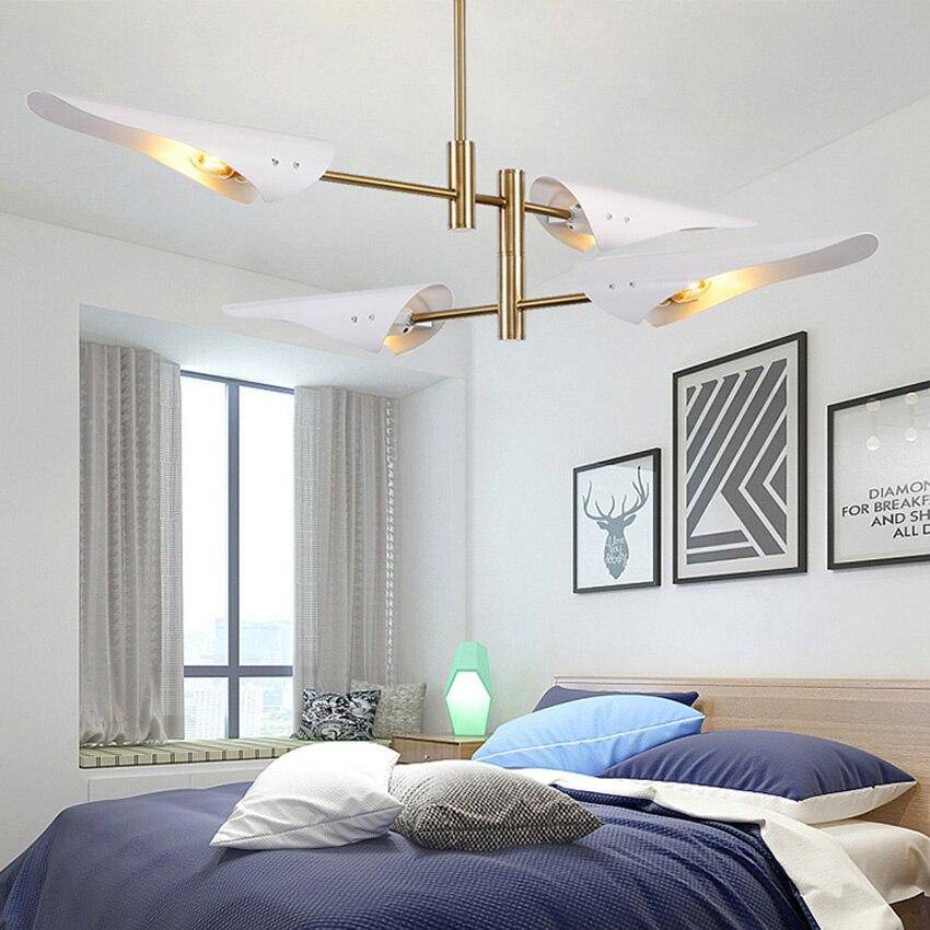 Nordic Metal Branch Chandelier with Elegant Design White / 4 lights Norenza