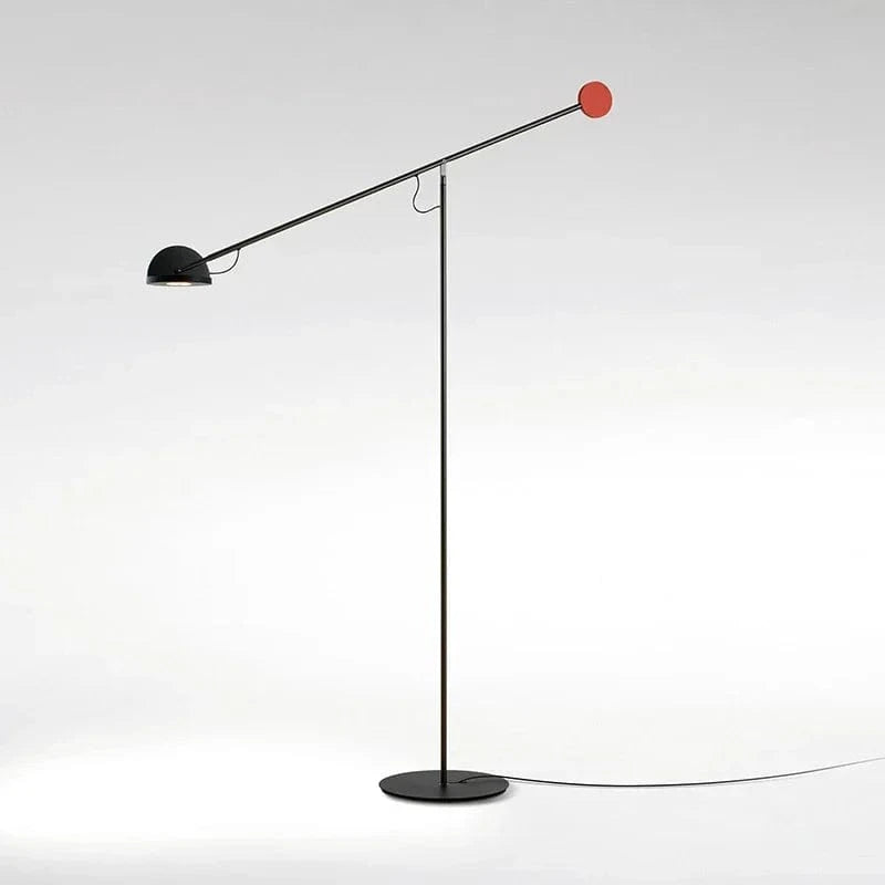 Nordic Minimalist Floor Lamp for Elegant Interior Decor Black Norenza