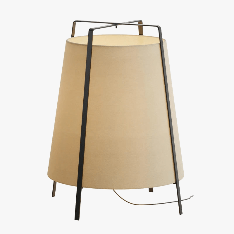 Nordic Minimalist Floor Lamp with Creative Fabric Shade Large Norenza