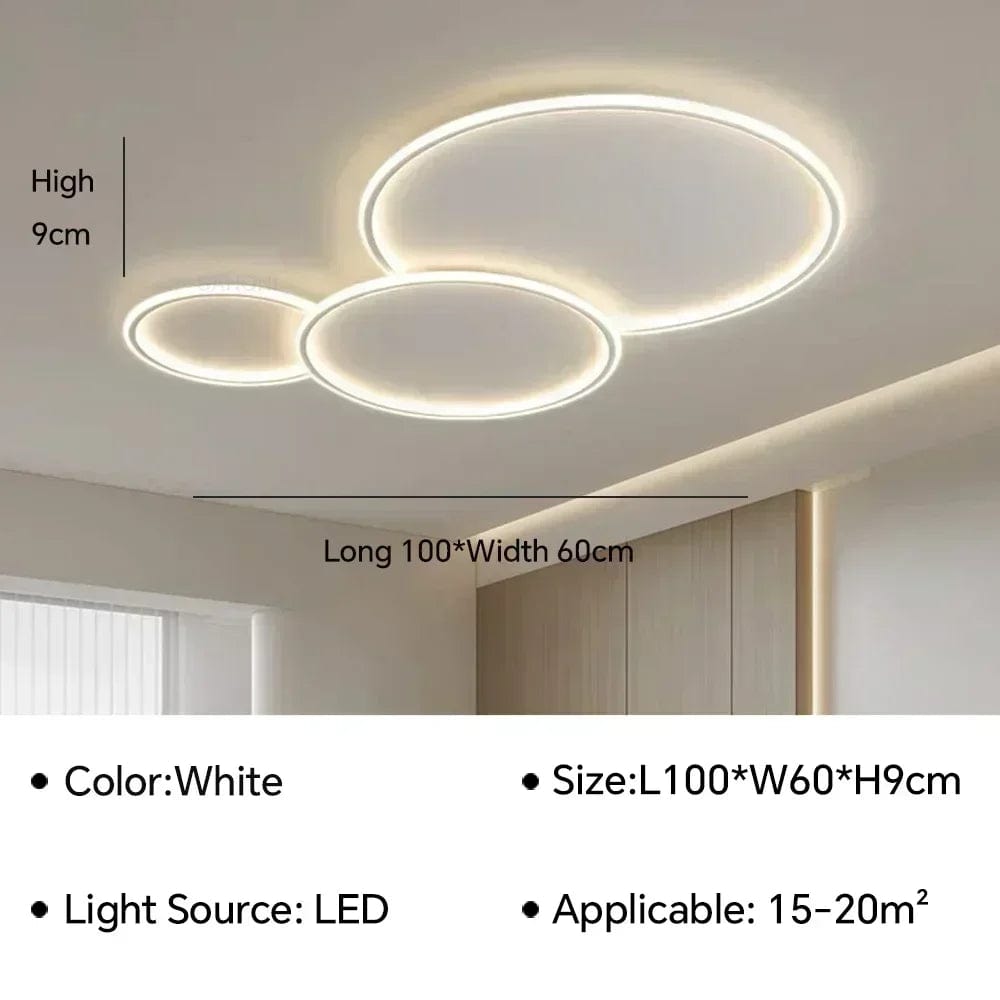 Nordic Minimalist LED Ceiling Light for Interior Décor Norenza