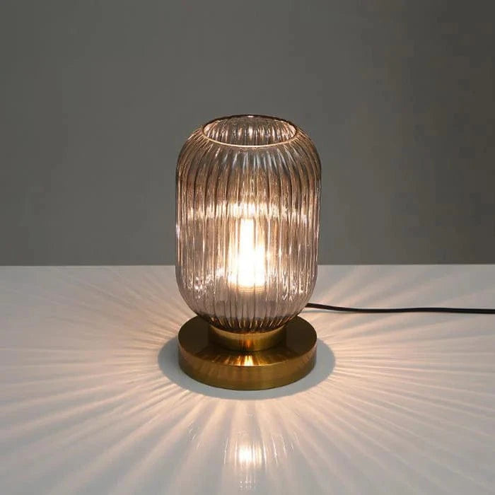 Nordic Pumpkin Glass Table Lamps for Study & Bedroom Décor Norenza