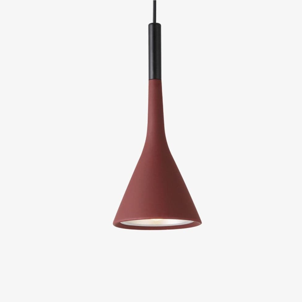 Nordic Resin Cone Suspension Design Red Norenza